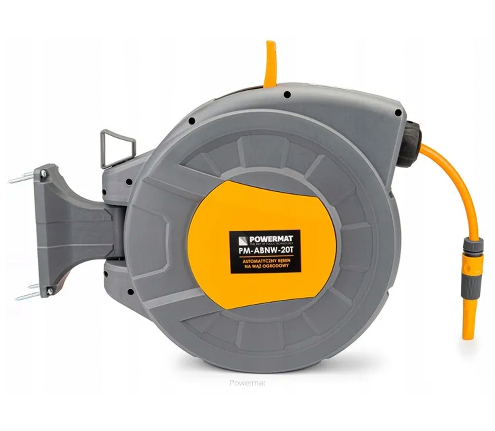 Катушка c шлангом POWERMAT PM-ABNW-20M 13 мм (1/2") 20m-5