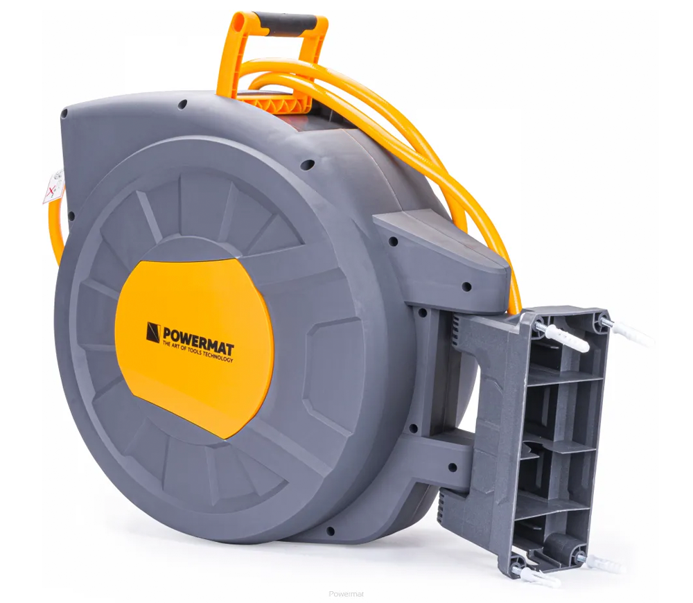 Катушка c шлангом POWERMAT PM-ABNW-35M 13 мм (1/2") 35m-4