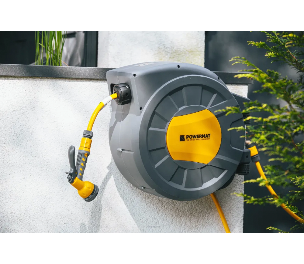 Катушка c шлангом POWERMAT PM-ABNW-35M 13 мм (1/2") 35m-7