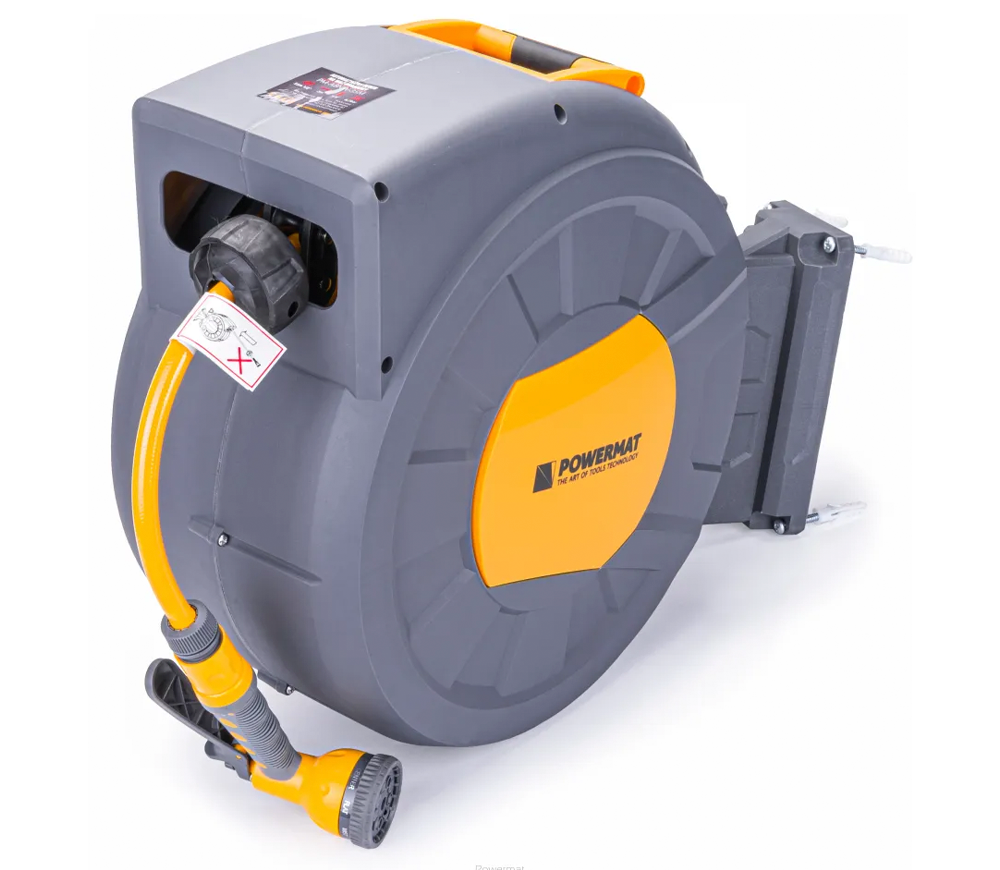 Катушка c шлангом POWERMAT PM-ABNW-35M 13 мм (1/2") 35m