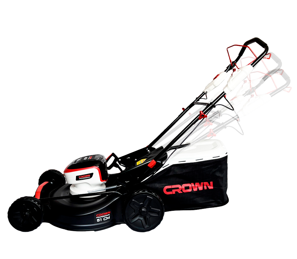 Mașină de tuns gazonul cu acumulator CROWN CT29020HSX-4 510mm 20V 4Ah-3