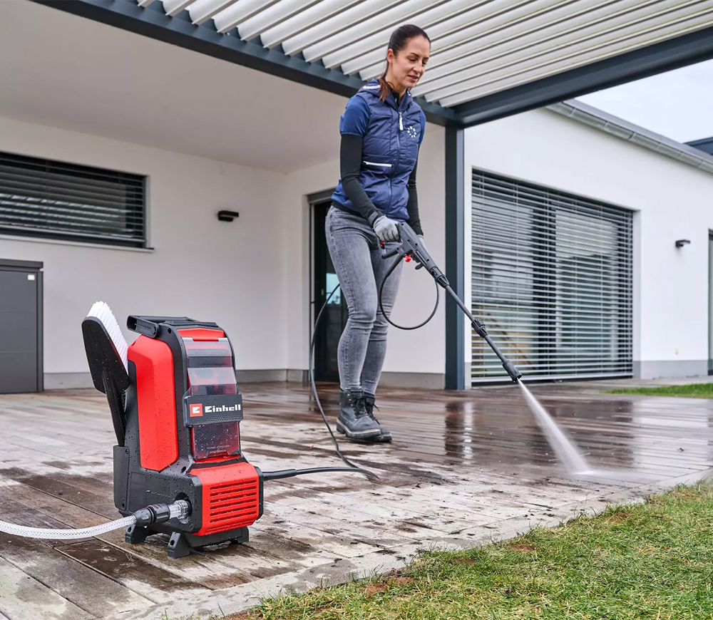 Аккумуляторная мойка высокого давления Solo EINHELL HYPRESSO 36/105 105бар 270л/ч 2x18В-3