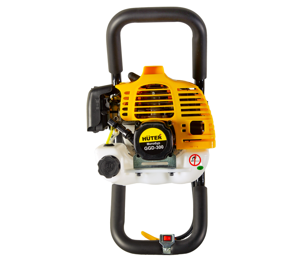 Motoburghiu cu benzină HUTER GGD-300 300mm 52cm3-4