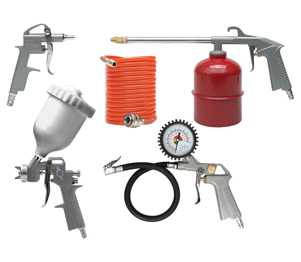 Set pneumatic pentru compresor 5 piese Vorel VOR81638