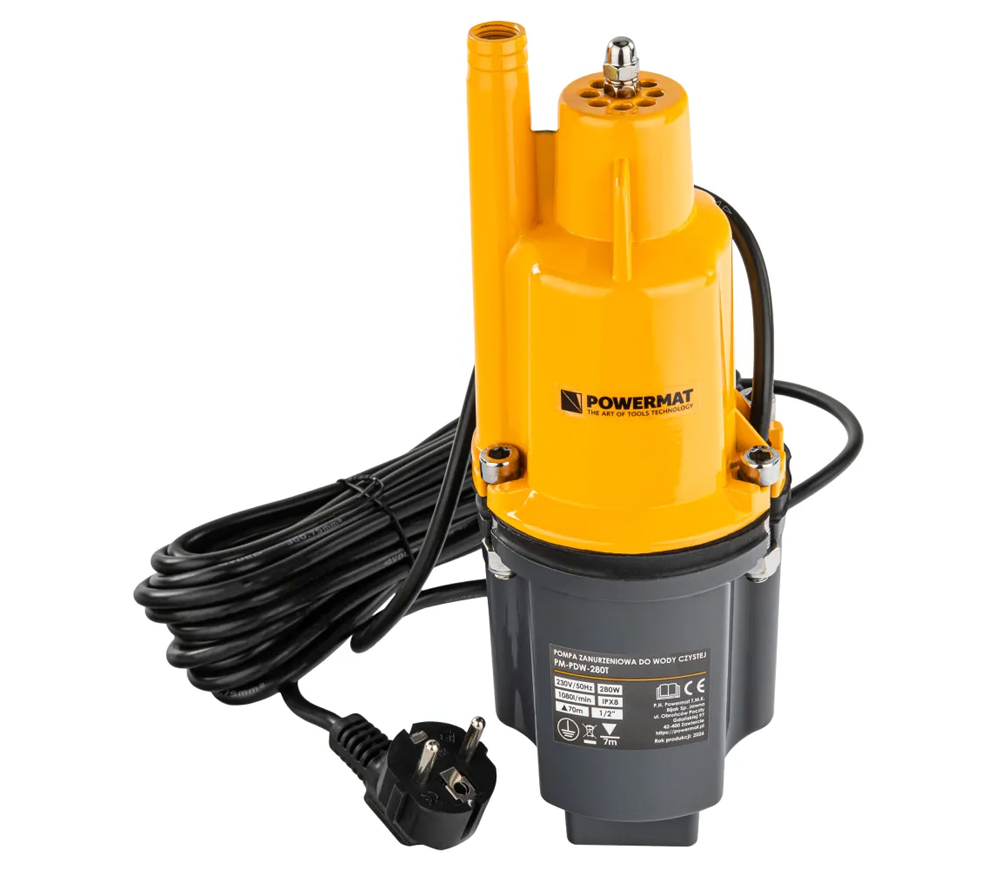 Pompă submersibilă POWERMAT PM-PDW-280T 280w 1080l/h