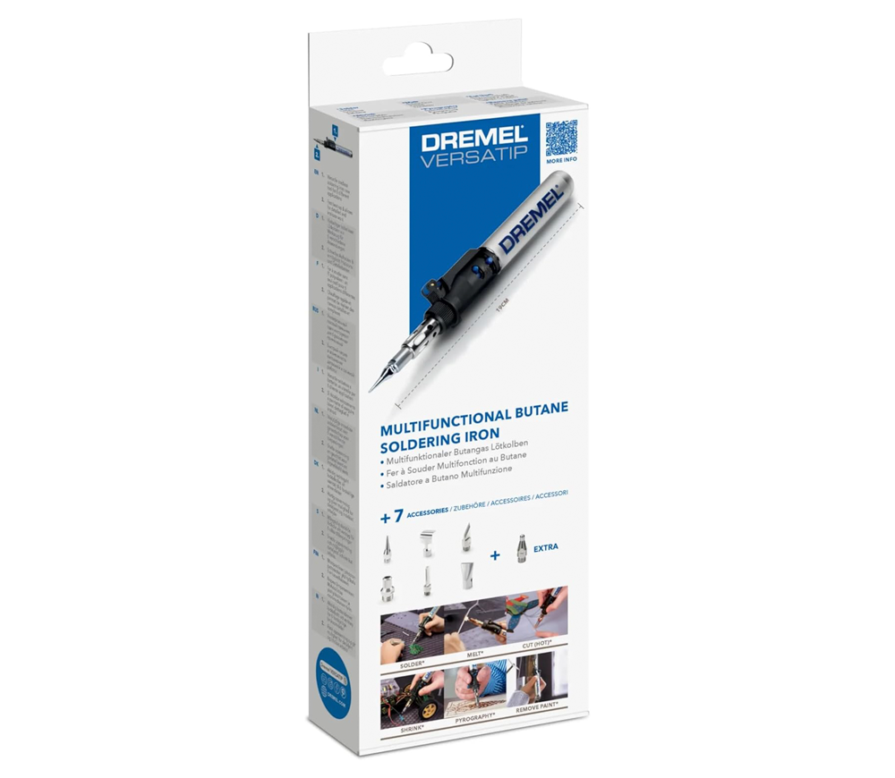 Pistol de lipit multifuncțional pe gaz DREMEL BF0132000JD  1300°C Balon cu gaz-8