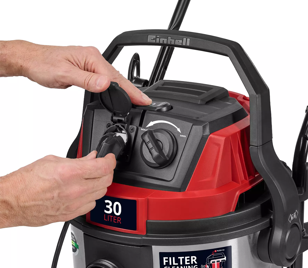 Aspirator industrial EINHELL TE-VC 3080 SACL 1150w 220mbar 30L-6