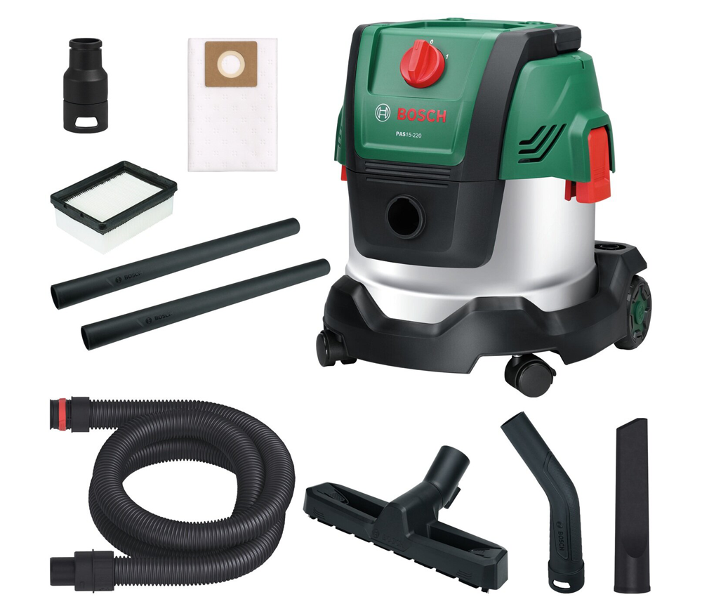 Aspirator industrial BOSCH PAS15-220 1200w 245mbar 15L-3