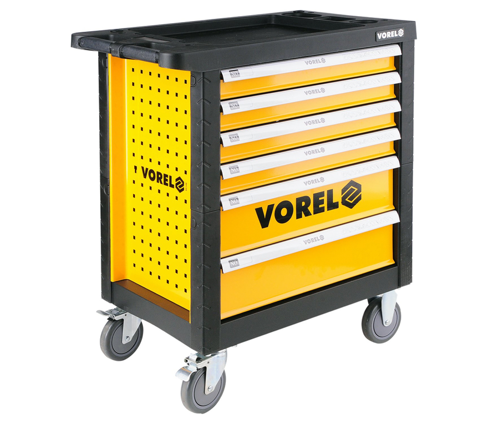 Cărucior pentru scule 177 piese Vorel VOR58540-3