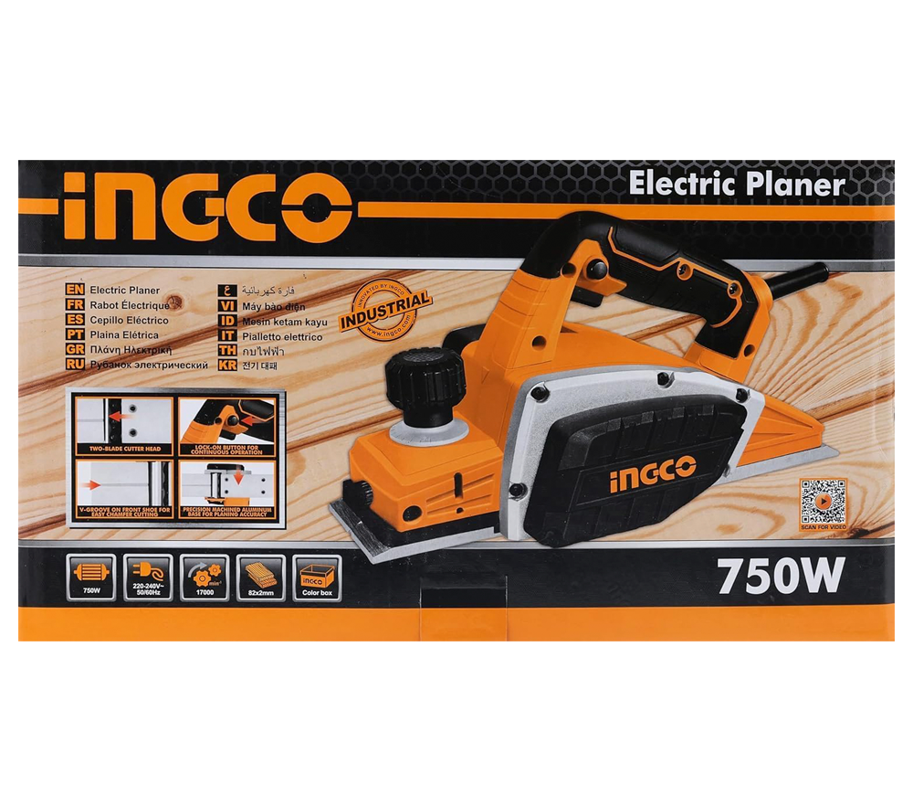 Rindea electrică INGCO PL7508 750w 82mm-2