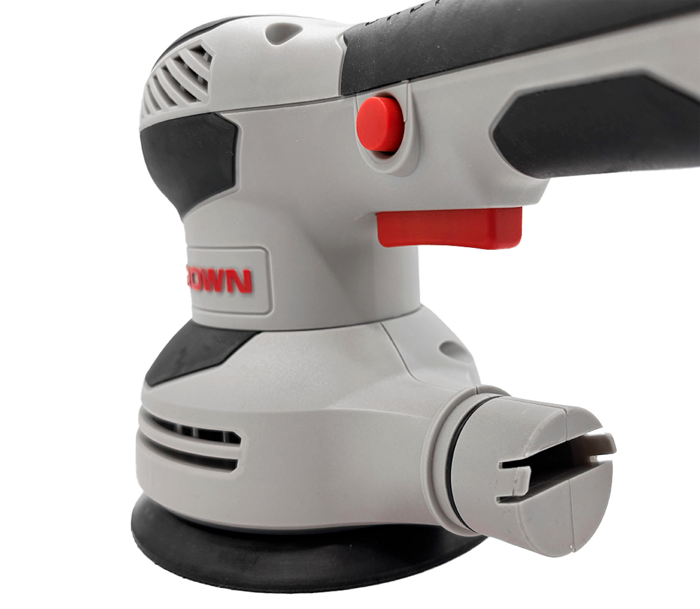 Mașină de șlefuit excentrică CROWN CT13663V 320w 125mm-5