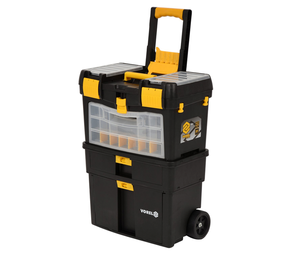 Set de cutii pentru scule Vorel VOR78734 Plastic