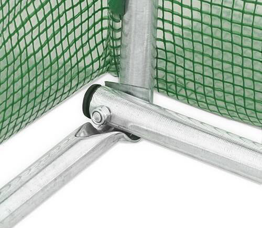 Seră arcuită TEHNO-MS 10x3x2.25 mm 30m² Verde-4