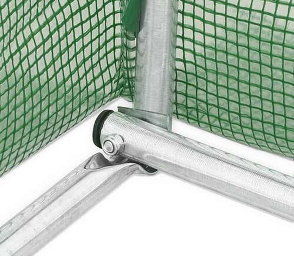 Seră arcuită TEHNO-MS 12x3x2.5 m 36m² Verde-5