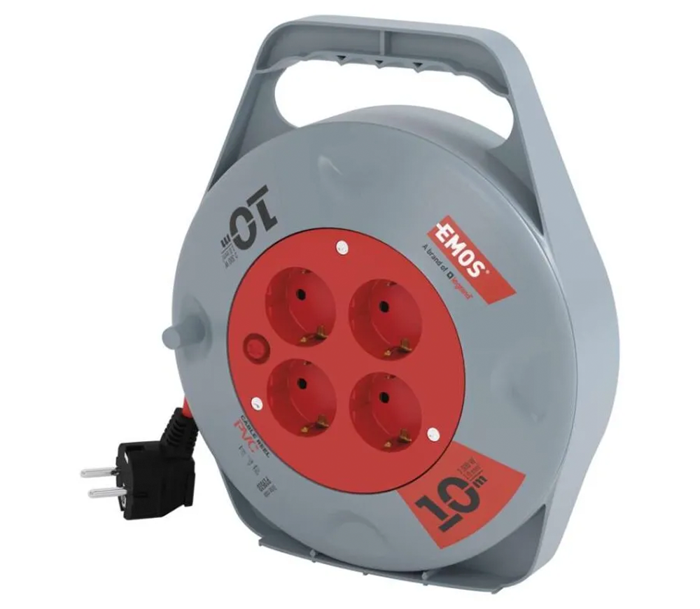 Prelungitor cu tambur 10m 1-10A EMOS P19510