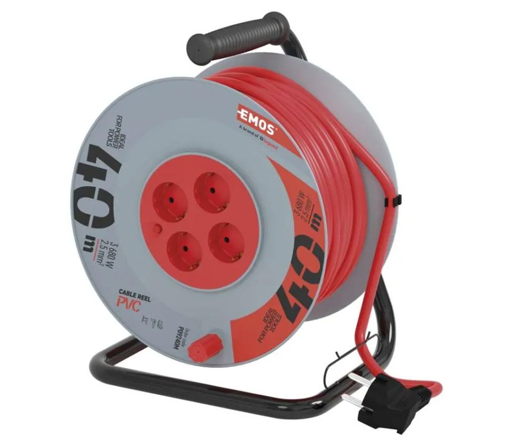 Prelungitor cu tambur 40m 1-16A EMOS P09240M